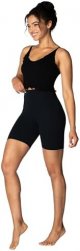 Women's Hidden Butt Scrunch Shorts, High Waisted Shorts, Gym Workout Yoga Running Shorts with Tummy Control