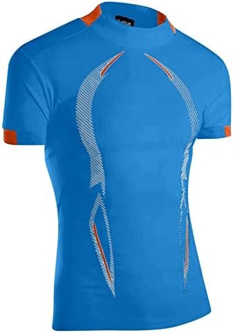 Compression Shirts for Men,Men's Athletic Shirts Short Sleeve Cool Dry Workout Tops Gym Undershirts Sports Baselayers Tops