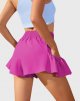 Women High Waisted Flowy Shorts Athletic Running Shorts with Pockets Quick Dry Gym Workout Summer Shorts