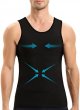 Mens Gynecomastia Compression Shirts, Slimming Body Shaper Tank Top, Tummy Control Undershirts - Change in Seconds