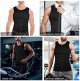 Mens Compression Shirt Belly Slimming Body Shaper Vest Sleeveless Zipper Undershirt Tank Top Shapewear for Stomach