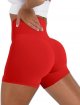 Women's Workout Gym Shorts High Waisted Athletic Booty Yoga Shorts with Tummy Control