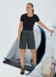 Women's Hiking Long Shorts 9"/11" Quick Dry Cargo for curvy Lightweight Pockets