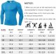 Men's Compression Shirts Long Sleeve Quick Dry Athletic Running T-Shirt Workout Sports Gym Base Layer Tops