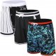 Mens Basketball Athletic Shorts with Zip Pockets Mesh Workout Active Performance Gym Shorts