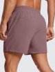 Men's 2 in 1 Running Shorts with Liner - 5" Quick Dry Workout Sports Athletic Shorts with Pockets