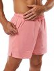 Men's Athletic Gym Shorts Workout Quick Dry Shorts for Men Running Training with Zipper Pockets