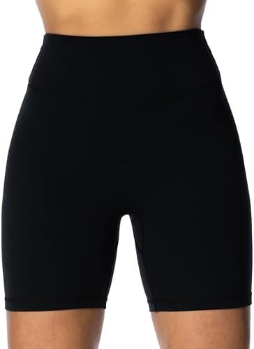 Women's Hidden Butt Scrunch Shorts, High Waisted Shorts, Gym Workout Yoga Running Shorts with Tummy Control