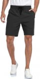 Men's Athletic Running Shorts Quick Dry Workout Shorts 8" Lightweight Sports Gym Shorts with Zipper Pockets