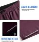 Mens Running Shorts Workout 6" Marathon Lightweight Quick Dry Gym Shorts with Zip Pocket