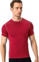 Men's Compression Shirts Short Sleeve Athletic Tops Cool Dry Running Undershirts Baselayer Sports Gym T-Shirt