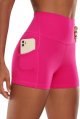 Womens Shorts with Pockets 3" / 5" / 8" - High Waisted Volleyball Workout Athletic Yoga Shorts