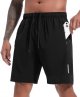 Men's Gym Shorts 7 inch Athletic Short Quick Dry Running Shorts Lightweight Workout Short with Pockets