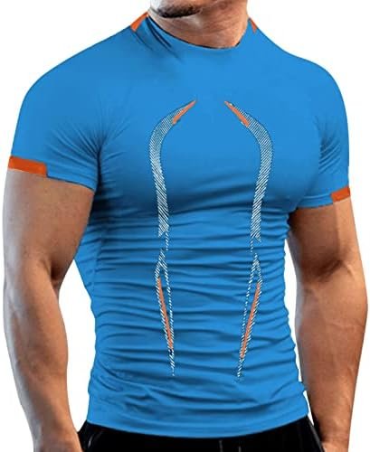 Compression Shirts for Men,Men's Athletic Shirts Short Sleeve Cool Dry Workout Tops Gym Undershirts Sports Baselayers Tops