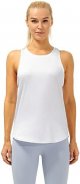 Women's Racerback Workout Tank Tops - Athletic Yoga Tops, Running Exercise Gym Shirts (Pack of 3)