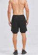 Men's 2 in 1 Athletic Running Shorts Active Quick Dry Workout Sports Lightweight Shorts with Pockets