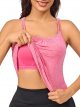 Women's Workout Yoga Racerback Tank Tops with Built in Shelf Bra Tank Tops for Women 2024 Summer Sleeveless Cami Shirts