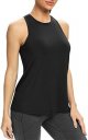 Workout Tops for Women Loose fit Racerback Tank Tops Yoga Running Shirts Dance Tops