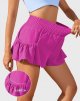 Women High Waisted Flowy Shorts Athletic Running Shorts with Pockets Quick Dry Gym Workout Summer Shorts